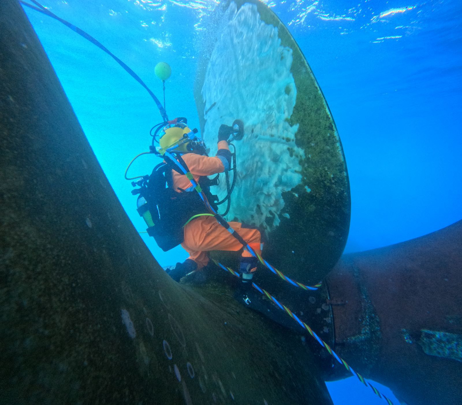 Underwater Propeller Repair